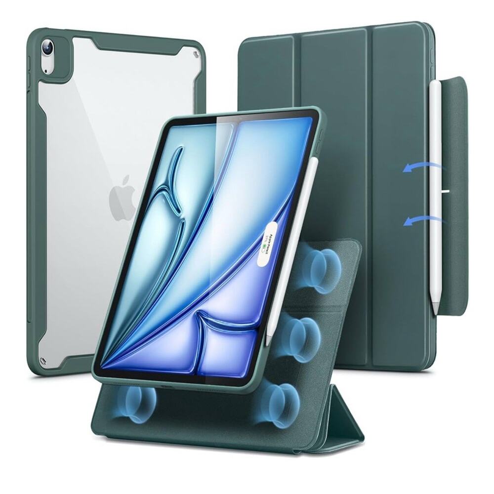 ESR Green iPad Air 11 Inch Case M2, 6Th/5Th/4Th Gen Case (2024/2022)